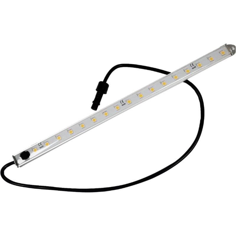 Réglette led 4W 40cm DC12V IP67 étanche - Blanc Chaud