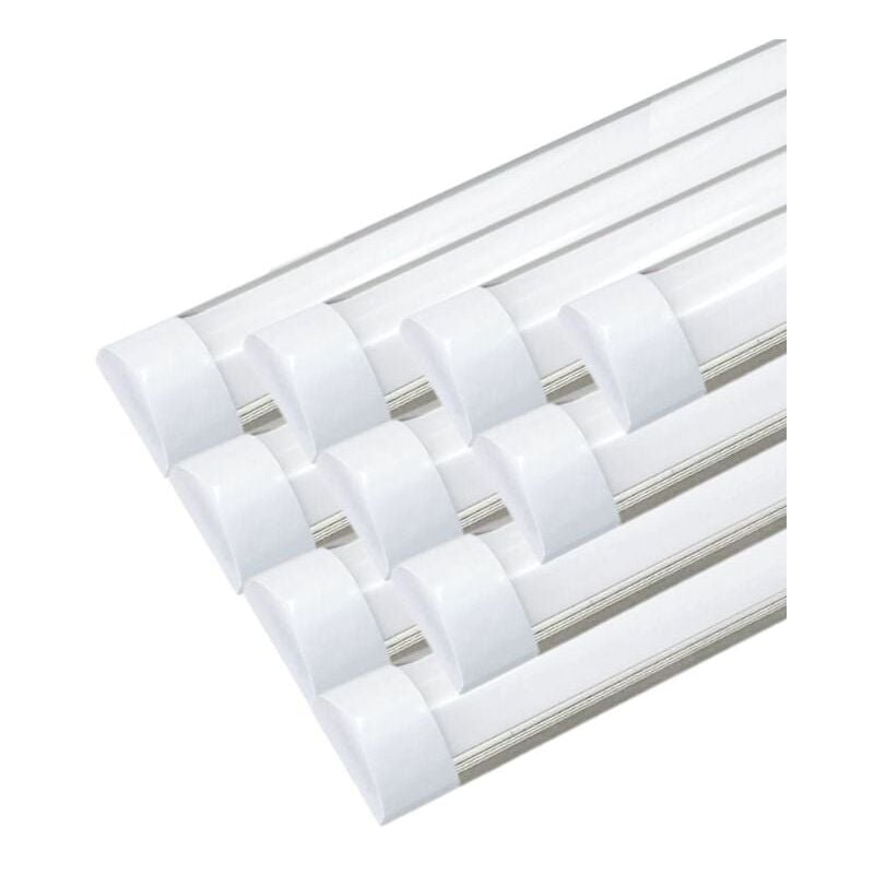 Réglette led 60cm 18W (Pack de 10) - Blanc Neutre 4000K - 5500K Silamp
