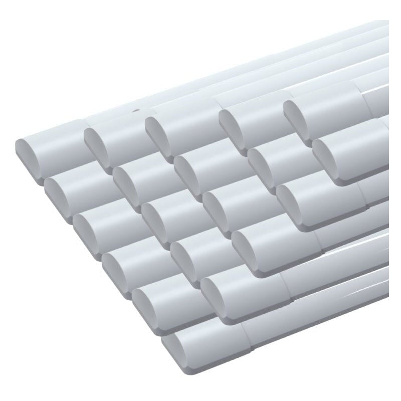 Silumen - Réglette led 60cm 20W IP40 (Pack de 20) - Blanc Froid 6000K - 8000K - silamp