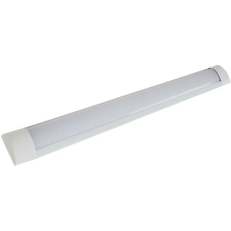 Réglette LED 60cm 24W - Blanc Froid 6000K - 8000K - SILAMP