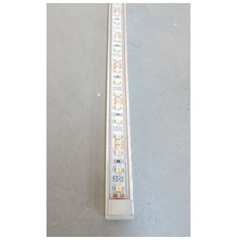 Réglette LED 7.5W alu anodisé longueur 920mm 3000K 436lm 12VDC (alim non incl.) Micro-alu SEET EUROPOLE 7801361
