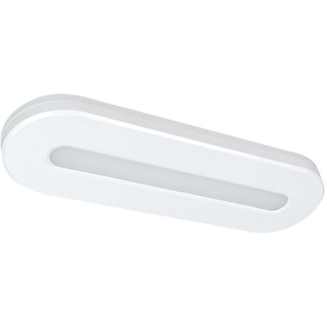 Réglette LED Blanc 15cm 0.8W, 80 lumens, 4000K, batterie recheargable, inter. On/Off/auto, fixation à coller - Tibelec