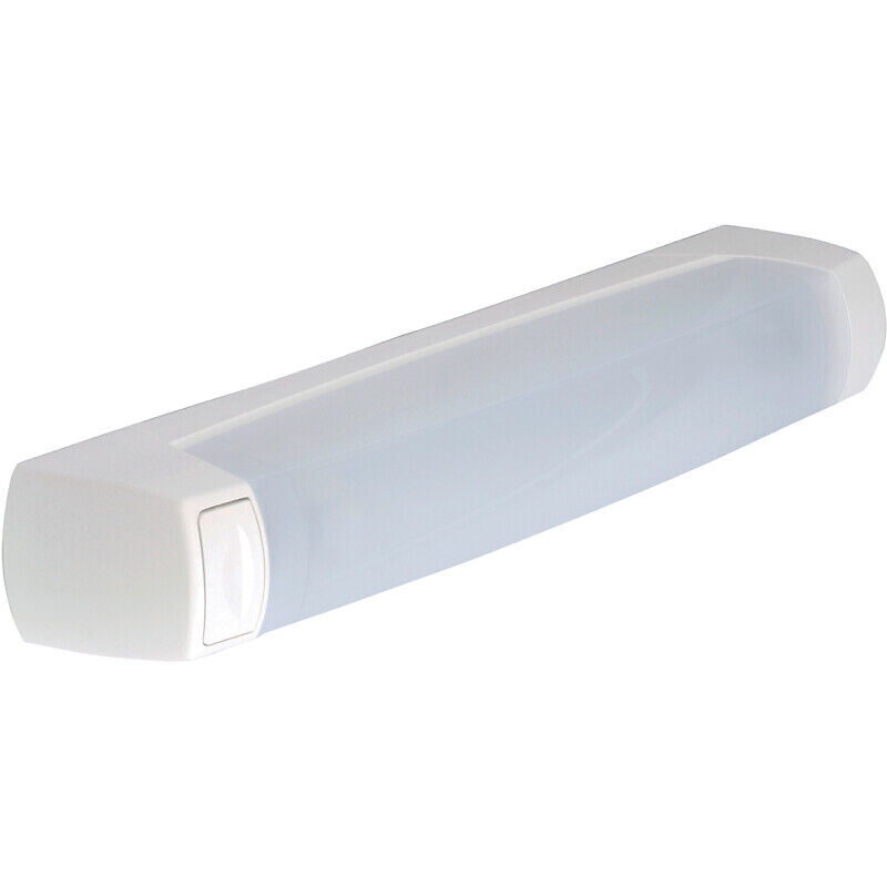 Réglette LED Eimeo avec interrupteur + diffuseur + tube LED 7 W 3000K - L'EBENOID