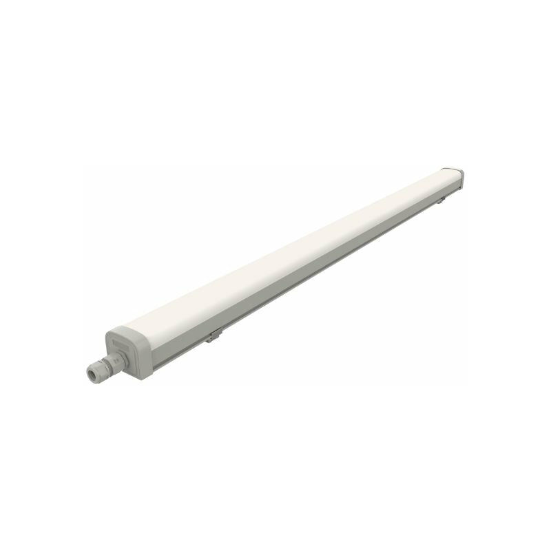 Silumen - Réglette led étanche 120cm 30W IP66 120lm/w - Unité / Blanc Froid