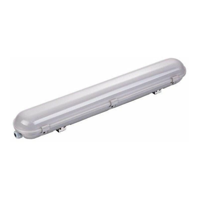 Réglette led étanche 120cm 40W IP65 avec détecteur - Blanc Neutre 4000K - 5500K Silamp