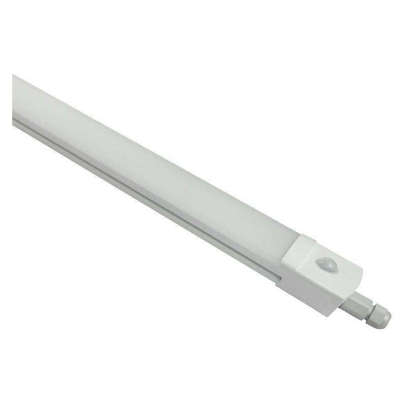 Woltz - Réglette led étanche à détection 120cm 40W IP65