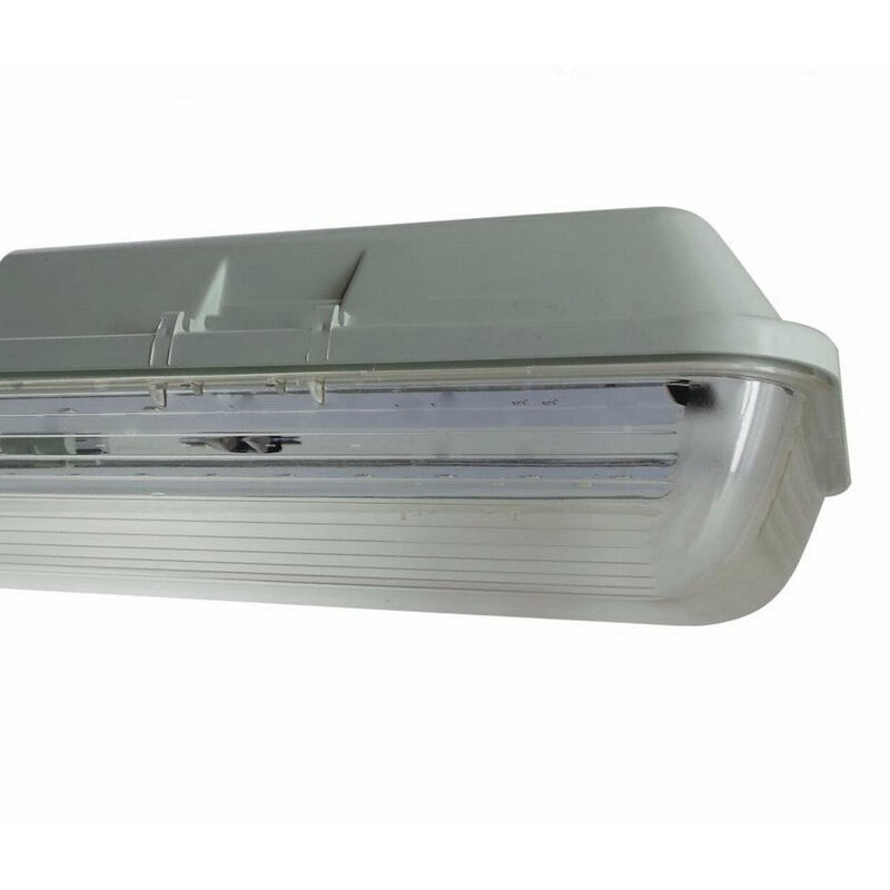 Réglette led étanche Double pour Tubes led T8 150cm IP65 (boitier vide) Silamp