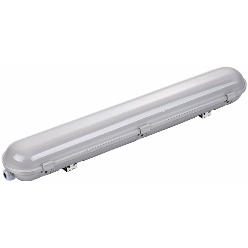 Réglette led Étanche IP65 120CM 40W 120° avec Détecteur - Unité / Blanc Neutre Silumen