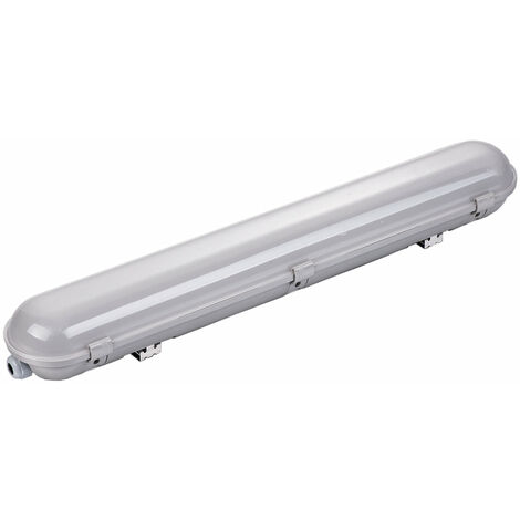 Réglette LED Étanche IP65 120CM 40W 120° avec Détecteur - Unité / Blanc Neutre - SILUMEN