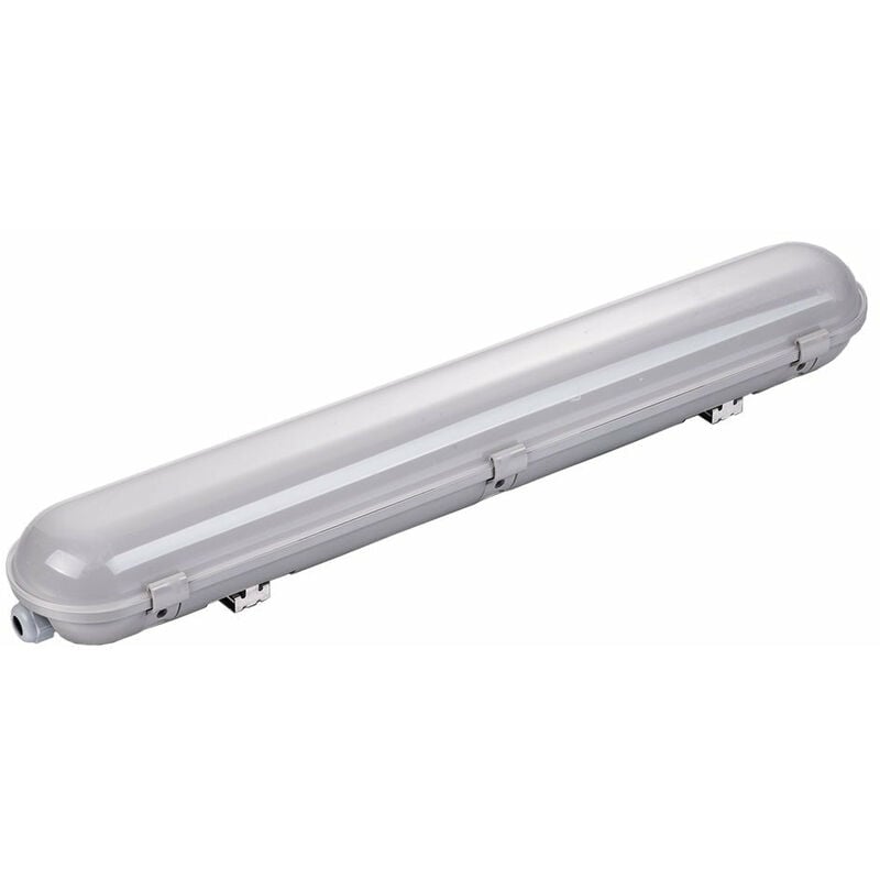Réglette led Étanche IP65 150CM 55W 120° avec Détecteur - Unité / Blanc Froid Silumen