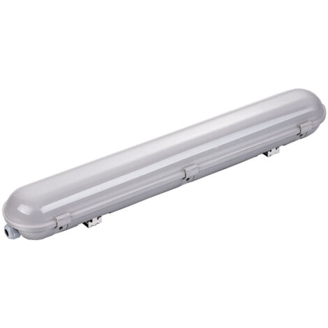 Réglette LED Étanche IP65 150CM 55W 120° avec lumière de secours - Unité / Blanc Froid - SILUMEN