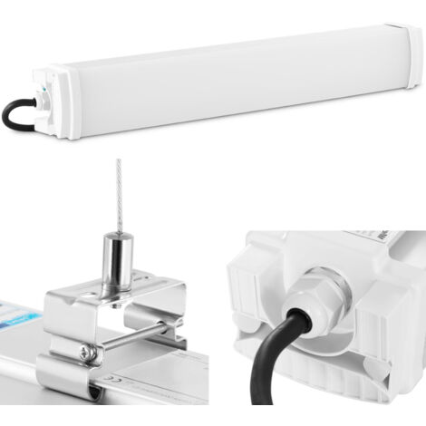 Réglette LED étanche - Wiesenfield - 20 W - Longueur :  60 cm