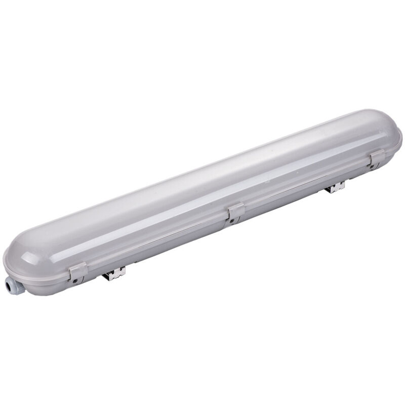 Réglette led Fine Étanche IP65 55W 150cm avec Batterie de Secours - Blanc Naturel 4500K