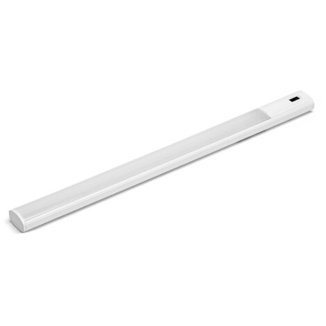 Reglette Led Luce per armadio 3W da 30 cm Bianco freddo 5700K con sensore di movimento Aigostar