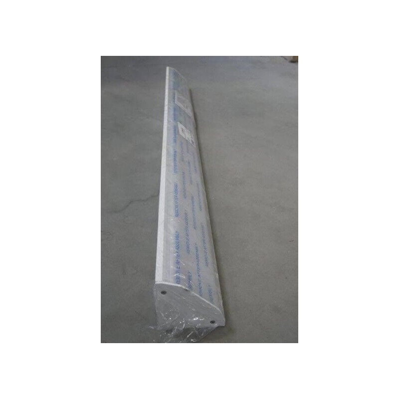 Securlite - Réglette linéaire d'angle led 33W laqué blanc diffuseur opale 1195x92x92mm 4000K 4240lm 230V non-dimmable IP20 soffite