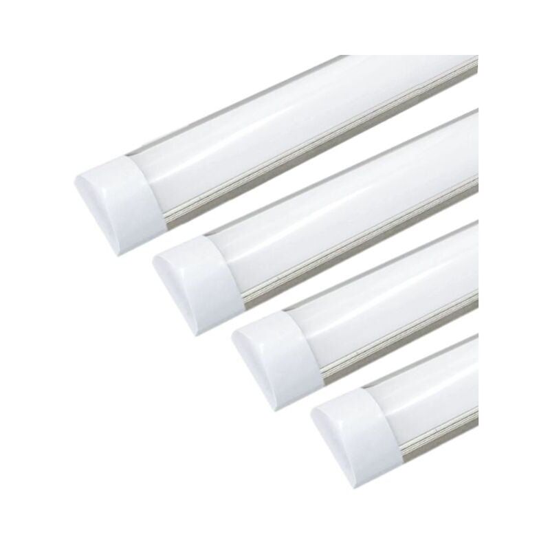 Réglette led 120cm 36W (Pack de 4) - Blanc Froid 6000K - 8000K Silamp