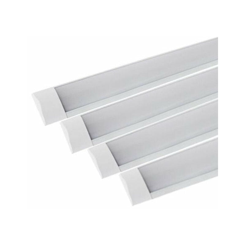 Réglette led 120cm 48W (Pack de 4) - Blanc Neutre 4000K - 5500K Silamp