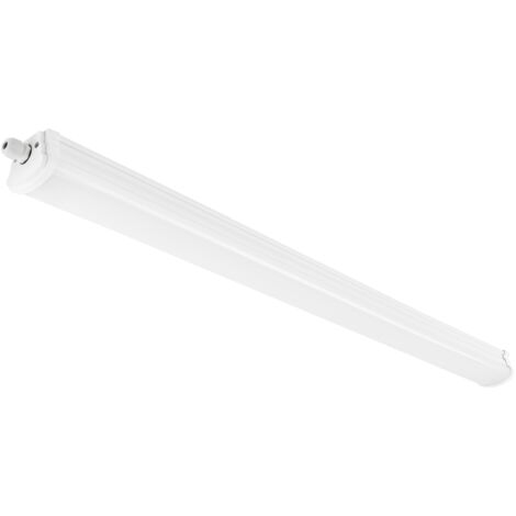 Réglette OAKLAND 120 Double Matière plastique Blanc, H.6.5 - IP65 - LED Module /Nordlux Intérieur