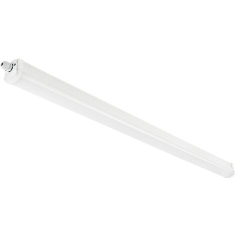 Réglette OAKLAND 120 Single Matière plastique Blanc, H.6.3 - IP65 - LED Module /Nordlux Intérieur