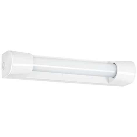 réglette s19 - aric normaric b55 - avec lampe led - 7w - 2700k - interrupteur - aric 53114