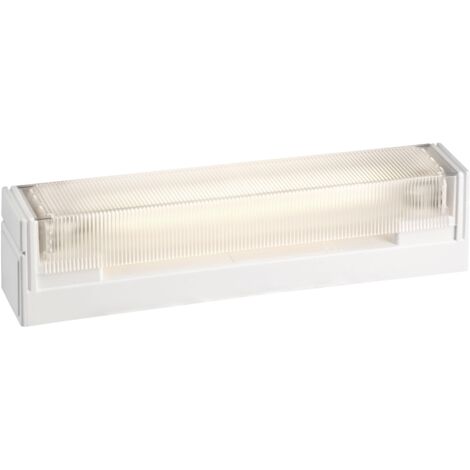 Aric – Réglette S19 IP24 2m – Lumière froide 4000K – Culot E27 – Pour espaces humides – 250