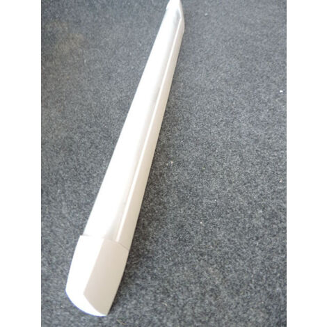Réglette SDB 18W T8 fluo blanche avec tube 4000K 621lm culot G13 sans inter IK07 IP44 Sliméo L'Ebenoid