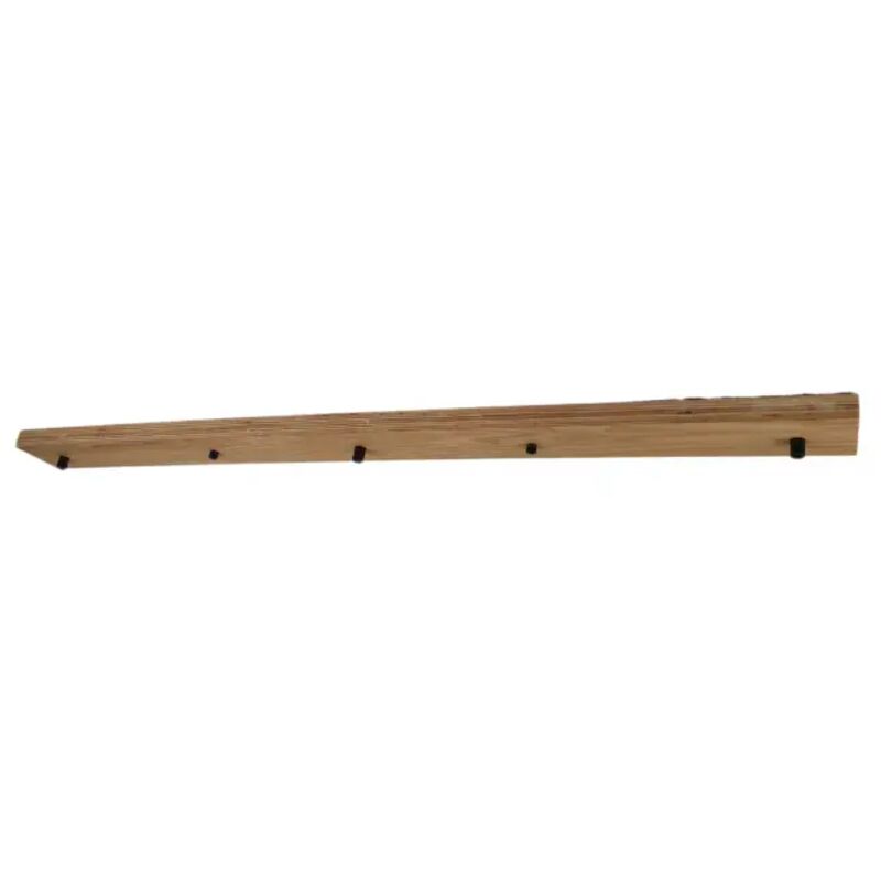 Réglette universelle 100cm avec barre en bois compatible 2 à 3 lampes