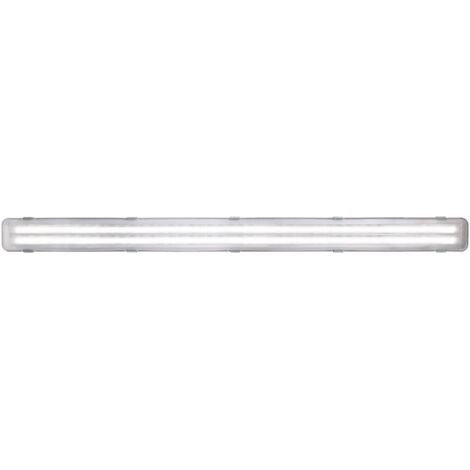 Réglette WORKS IP65 2x18W 4000K Matière plastique Gris, H.7.3 - IP65 - G13 /Nordlux Extérieur