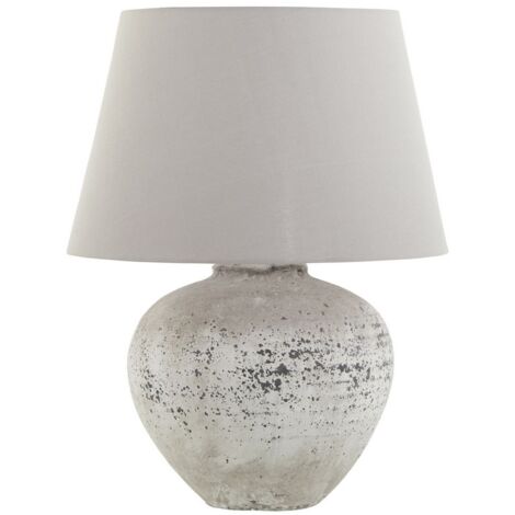 Regola Large Stone Ceramic Lamp - Ceramic - L49 x W49 x H64 cm