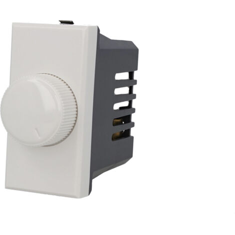 Regolatore A Manopola 220V Bianco Compatibile con Bticino Axolute