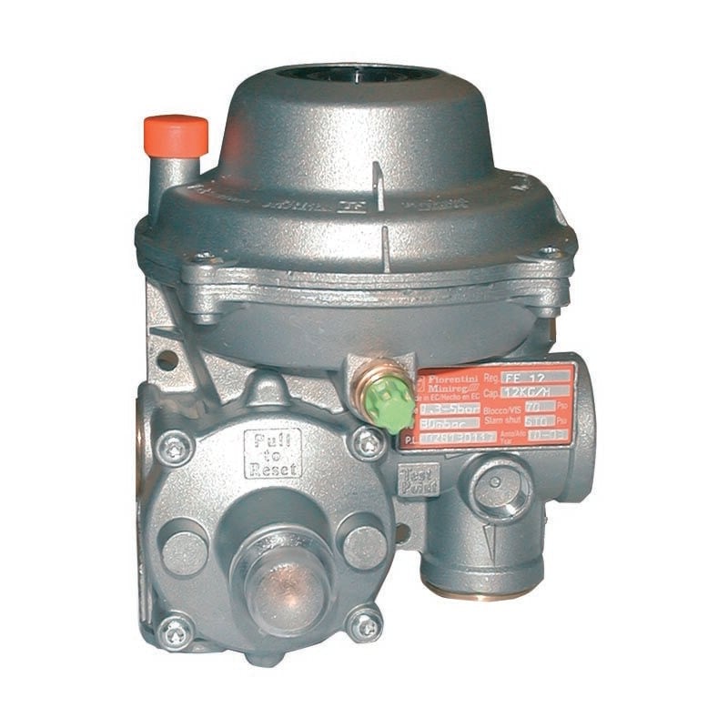 Régulateur basse pression pour gpl et gaz naturel pietro fiorentini reg.bp fes50 pe 0,5/5bar pu 25/40mbar dne 1/2' dnu1'-3/4 'po