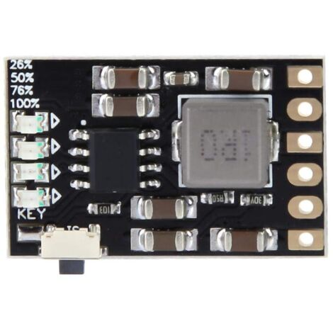 Regolatore di carica 5V 2A, scheda modulo di carica per batteria al litio, scheda di protezione da scarica del caricabatterie per batteria agli ioni di litio da 3,7V 4,2V