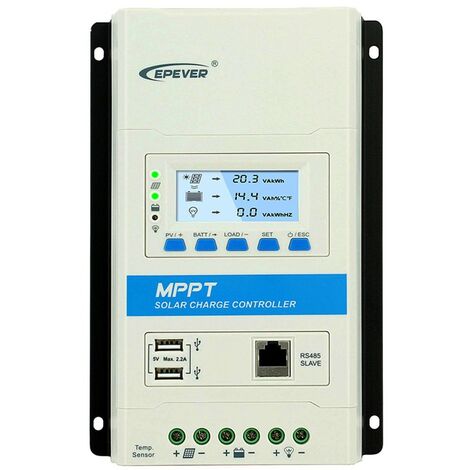 Regolatore di carica MPPT 30A 12/24V TRIRON DS2+UCS EP Solar