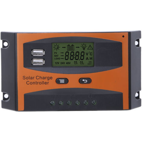 Regolatore di carica solare PWM Identificazione automatica Regolatore da pannello 12/24V 20A