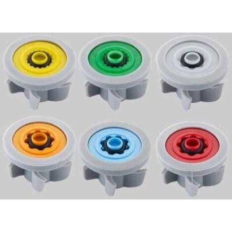 REGOLATORE DI FLUSSO AD INSERTO PCW-02 - Verde 7 Lt/Min