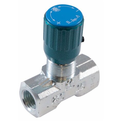 Regolatore di flusso bidirezionale da 1/2" in acciaio