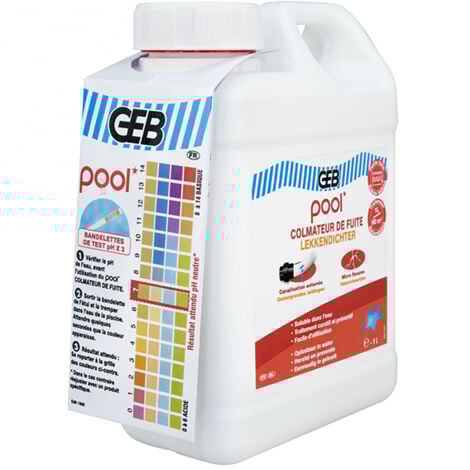 GEB Regolatore di perdita della piscina, 1 litro