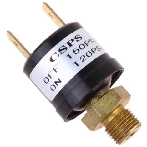 Regolatore di pressione dell'aria da 120-150 psi per compressore pneumatico ad alta pressione, dispositivo di controllo pneumatico automatico per sistemi embedded.