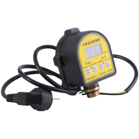 Regolatore di pressione digitale automatico intelligente per pompa dell'acqua domestica con interruttore ON/OFF 220V