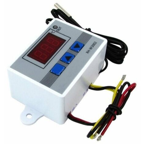 Regolatore di temperatura digitale intelligente, con sonda, 220V