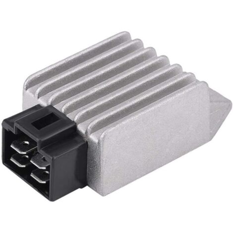 Regolatore di tensione raddrizzatore con spina maschio a 4 pin da 12 V per ciclomotore ATV GY6