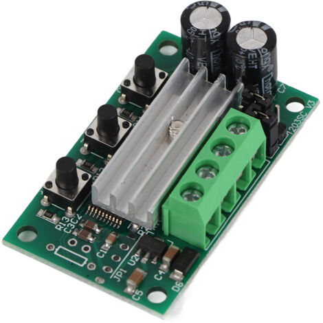 Regolatore di velocità del motore CC Modulo regolatore PWM con pulsante 6V 12V 24V 2APush Button Speed