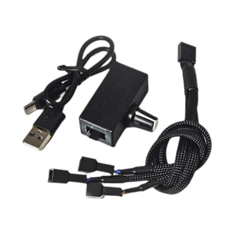 Regolatore PWM 4 Pin Per Ventole PC - Alimentazione USB-C, Controllo Velocità Silenzioso - Foto 10