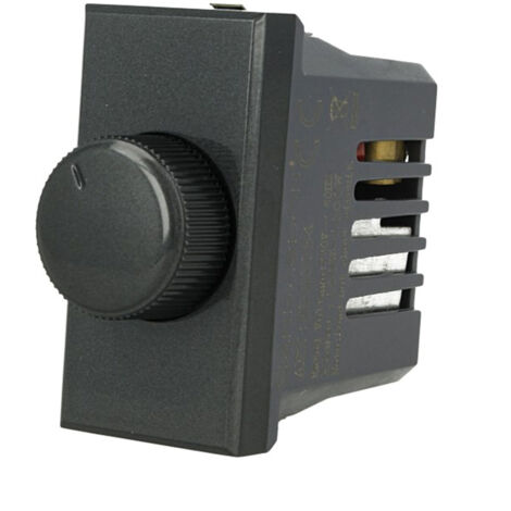 Regolatore Dimmer A Manopola 220V Nero Compatibile Bticino Axolute