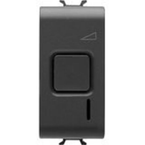 Regolatore Elettronico Pulsante 1M 60-500W Nero ( GEWISS cod. GW12568 )