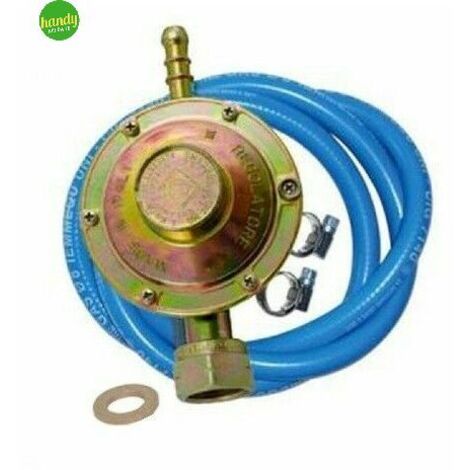 Regolatore gas Ambra Water + 2 fascette + tubo gpl 1,5 mt