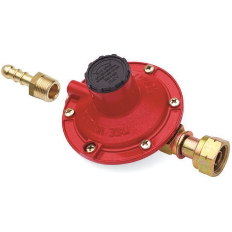 REGOLATORE PER GAS Gpl Bassa Pressione Taratura Variabile 4/7 10 Kg/H  Bombola EUR 16,90 - PicClick IT