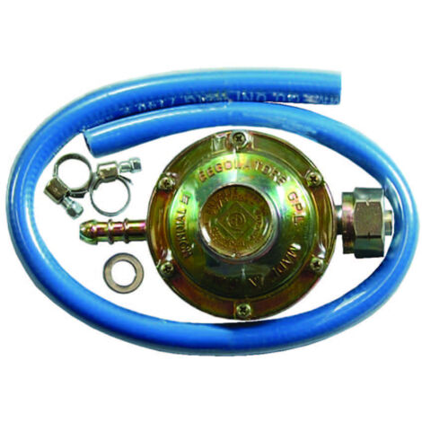 REGOLATORE GAS TARATURA FISSA DRITTO IN KIT  -Z10174