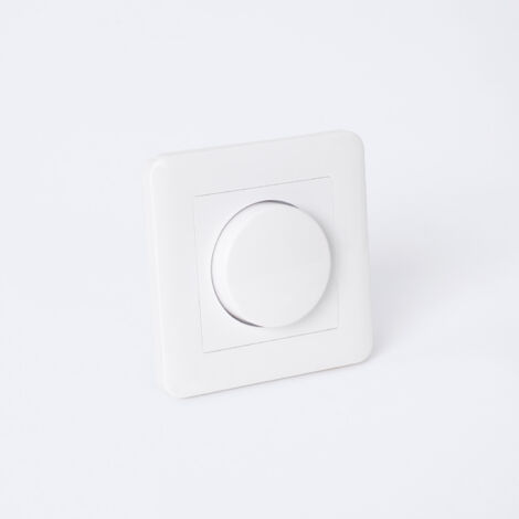Regolatore Interruttore LED TRIAC Commutatore Universale Bianco