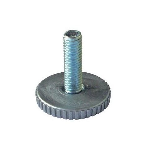 REGOLATORE PER PIEDE LETTO Ø 40 MM. GRIGIO